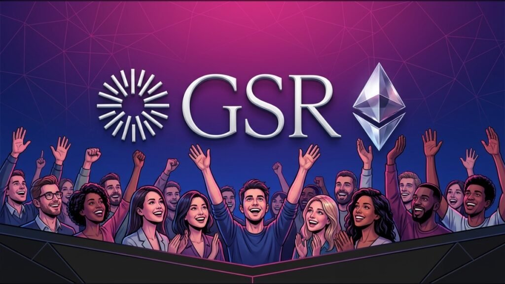 GSR Launces ETH ETF to Rival BlackRock and Bitwise Ethereum price is slightly pumping as institutional infrastructure around ETH continues to expand at a pace building bullish prediction. GSR Markets just launched the BESO ETF on Nasdaq, the first US-listed crypto fund to actively manage a multi-asset basket