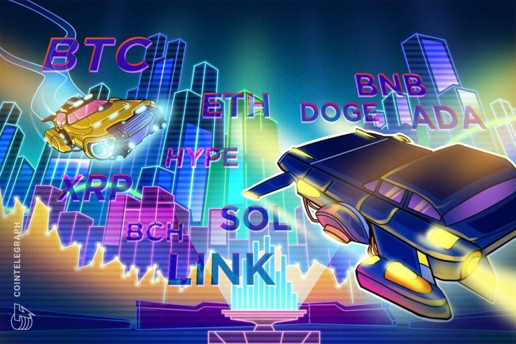 Price Predictions for BTC, ETH, BNB, XRP, SOL, DOGE, HYPE, ADA, BCH, LINK Price Predictions for BTC, ETH, BNB, XRP, SOL, DOGE, HYPE, ADA, BCH, LINK