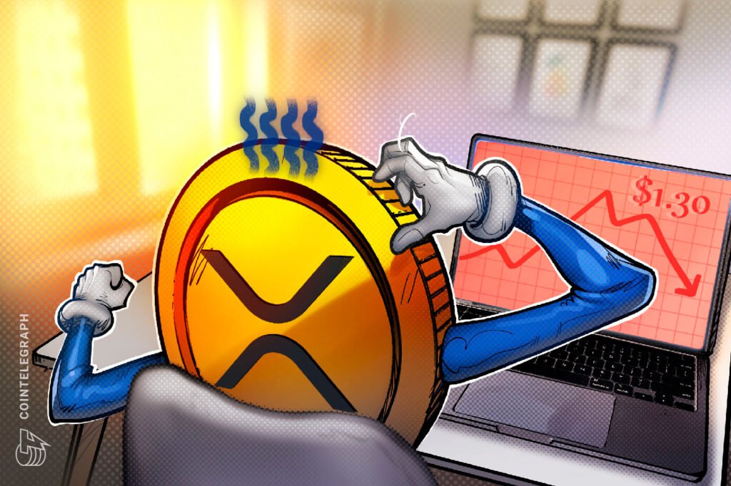 How Low Can XRP Price go After Falling Below $1.30? Cointelegraph