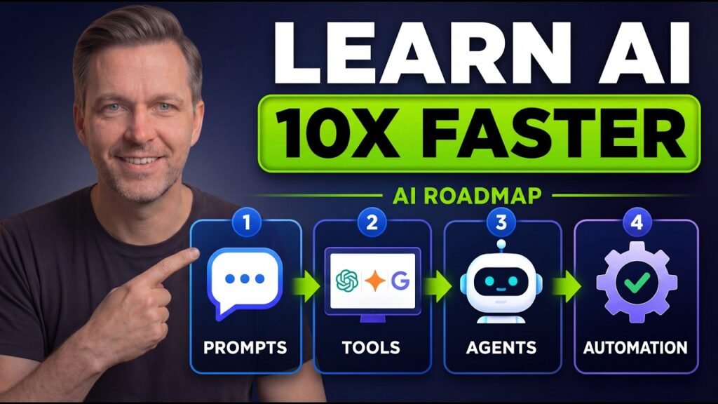 How To Learn AI Fast (Free Roadmap For Beginners)