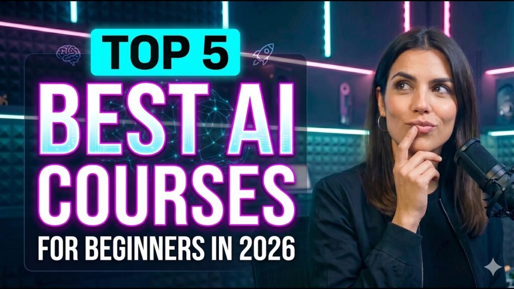 Top 5 Best AI Courses for Beginners in 2026 I Compared 50+ Courses | LogicMojo AI & ML Course